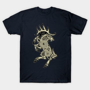 Celtic Elk Rampant T-Shirt